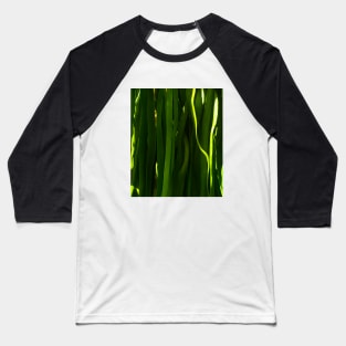 Green kelp pattern - Abstract photography Baseball T-Shirt